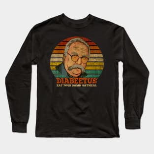 DIABEETUS || RETRO CRAKED Long Sleeve T-Shirt